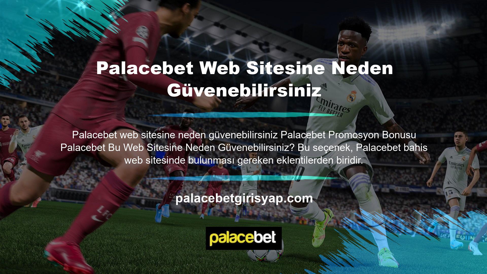 Palacebet promosyonları sitenin ana ekranında oyunculara sunulmaktadır